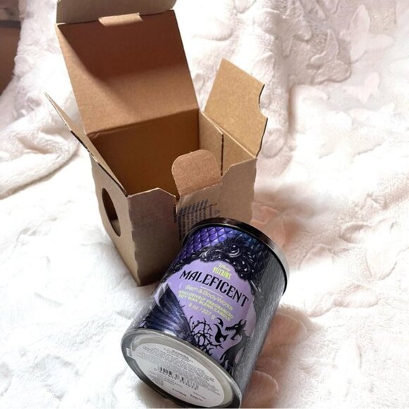 🍎🖤NWT Disney Villains Candle Lot Maleficent + Evil Queen Bath & Body Works - Picture 9 of 15